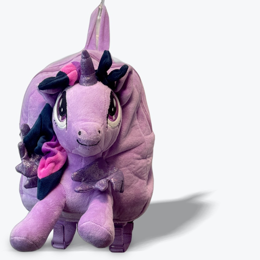 My Little Pony Plush School Bag Senior Backpack Trend Twilight Sparkle Purple